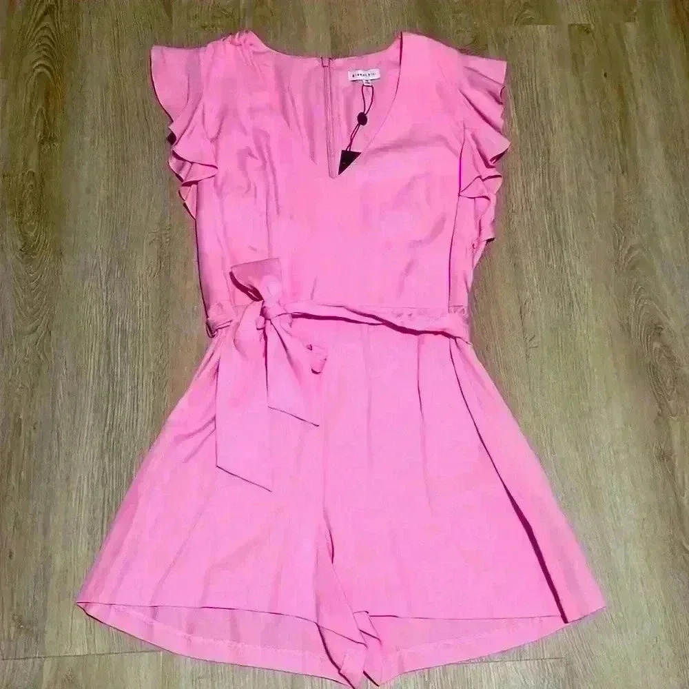 Gianni Bini Bubblegum Poly romper